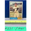 Image 1 : MLB Baseball Card - 1961 Vintage Felipe Alou #565 Minty!