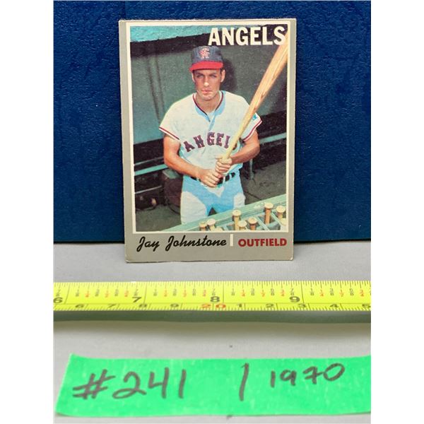 MLB Baseball Card - 1970 Vintage Jay Johnstone #485