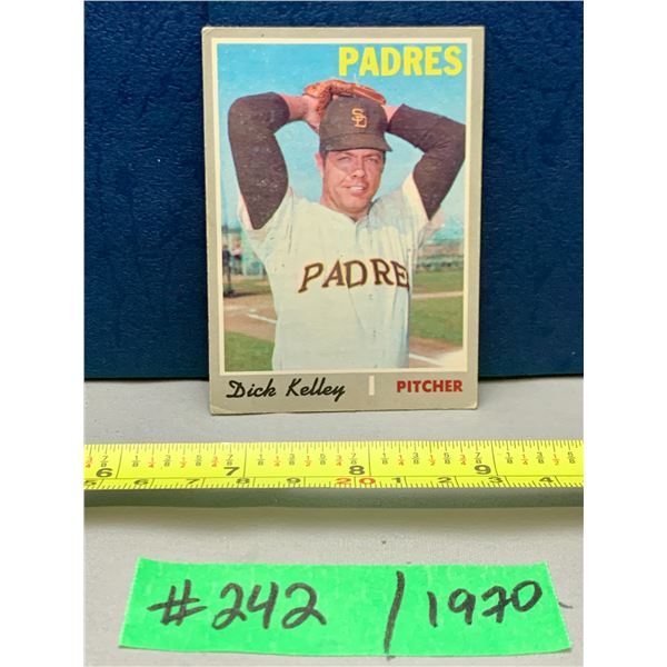 MLB Baseball Card - 1970 Vintage Dick Kelley #474
