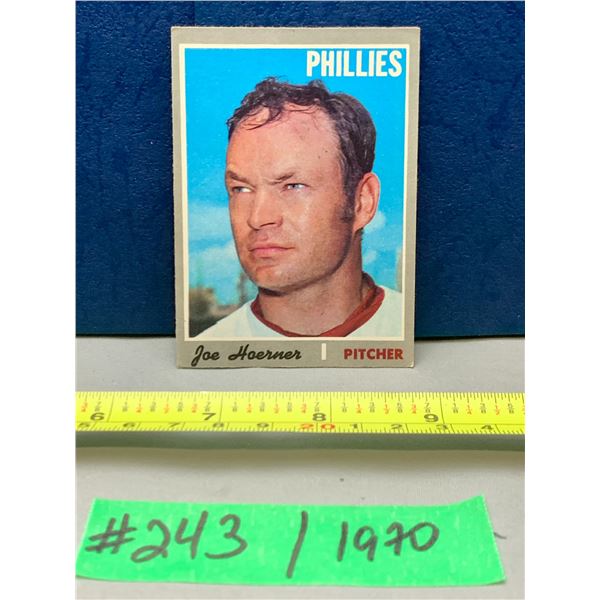 MLB Baseball Card - 1970 Vintage Joe Hoerner #511