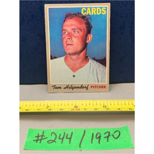 MLB Baseball Card - 1970 Vintage Tom Hilgendorf #482