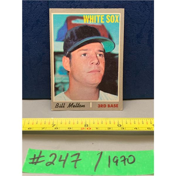 MLB Baseball Card - 1970 Vintage Bill Melton #518