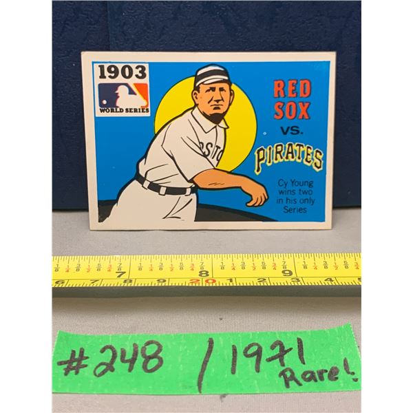MLB Baseball Card - 1971 Vintage Rare World Series Fleer Cards All Mint!
