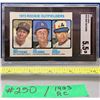Image 1 : MLB Baseball Card - 1973 Vintage Graded SGC 5.5 Rookie Outfielders Rare Card