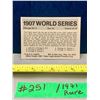 Image 2 : MLB Baseball Card - 1971 Vintage Rare World Series Fleer Cards All Mint!