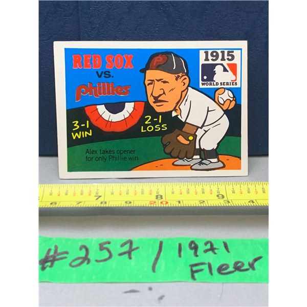 MLB Baseball Card - 1971 Vintage Rare World Series Fleer Cards All Mint!