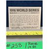Image 2 : MLB Baseball Card - 1971 Vintage Rare World Series Fleer Cards All Mint!