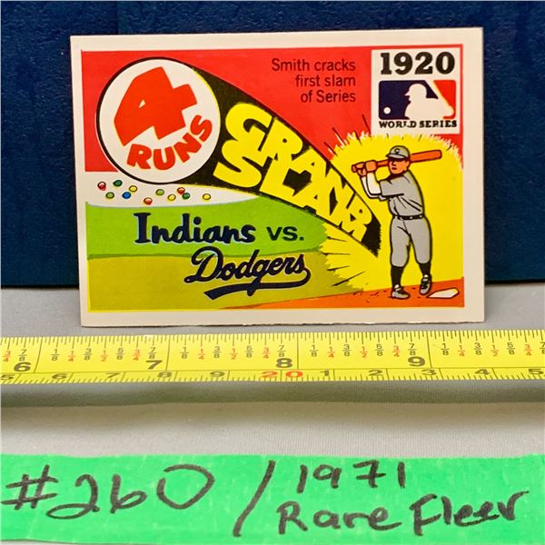 MLB Baseball Card - 1971 Vintage Rare World Series Fleer Cards All Mint!