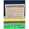 Image 2 : MLB Baseball Card - 1971 Vintage Rare World Series Fleer Cards All Mint!