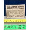 Image 2 : MLB Baseball Card - 1971 Vintage Rare World Series Fleer Cards All Mint!