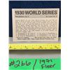 Image 2 : MLB Baseball Card - 1971 Vintage Rare World Series Fleer Cards All Mint!