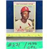 Image 1 : MLB Baseball Card - 1978 OPC Vintage Lou Brock Record Breaker #236
