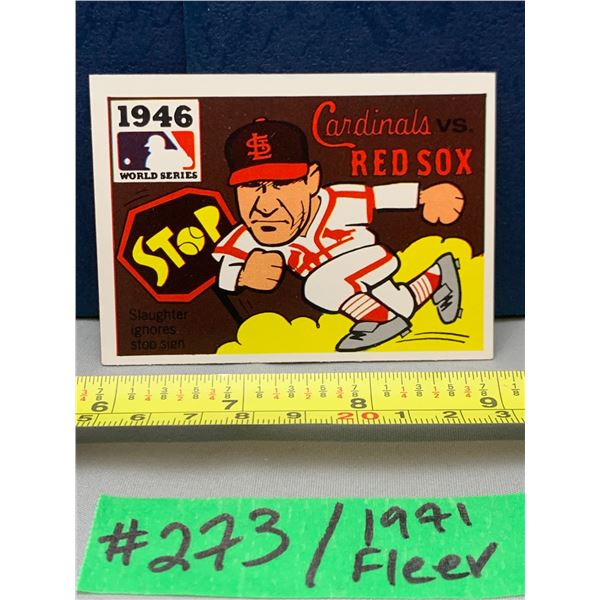 MLB Baseball Card - 1971 Vintage Rare World Series Fleer Cards All Mint!