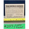 Image 2 : MLB Baseball Card - 1971 Vintage Rare World Series Fleer Cards All Mint!