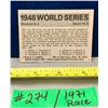 Image 2 : MLB Baseball Card - 1971 Vintage Rare World Series Fleer Cards All Mint!