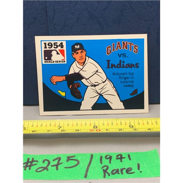 MLB Baseball Card - 1971 Vintage Rare World Series Fleer Cards All Mint!