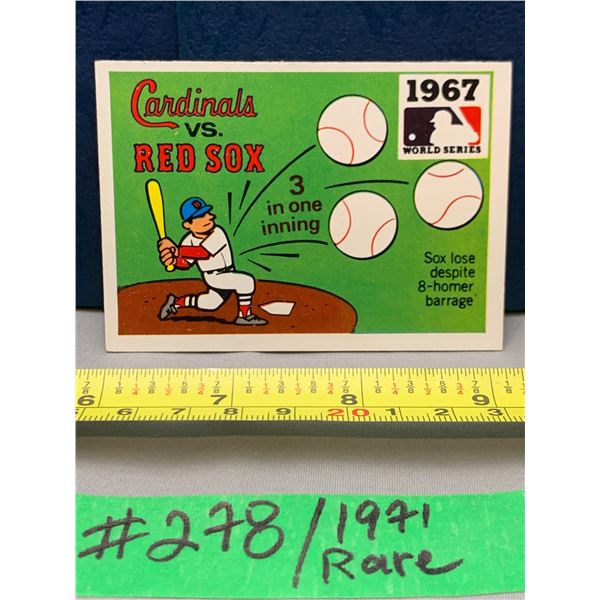 MLB Baseball Card - 1971 Vintage Rare World Series Fleer Cards All Mint!