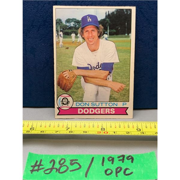 MLB Baseball Card - 1979 OPC Vintage Don Sutton #80