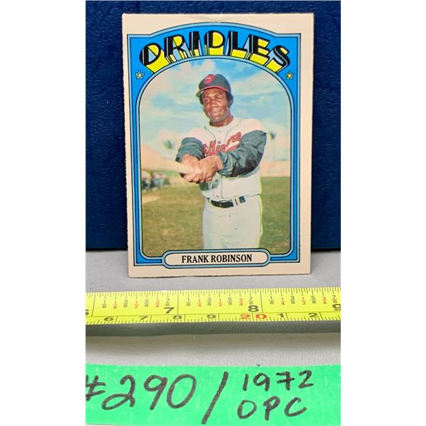 MLB Baseball Card - 1972 OPC Vintage Rare Frank Robinson #100