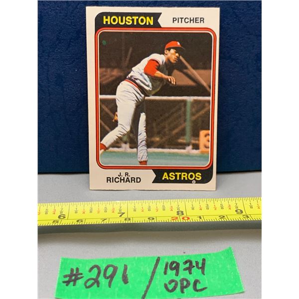 MLB Baseball Card - 1974 OPC Vintage J. R. Richard #522