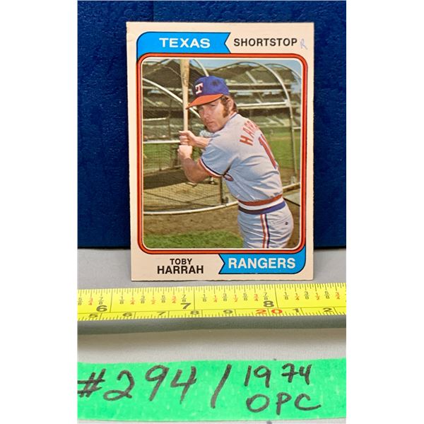 MLB Baseball Card - 1974 OPC Vintage Toby Harrah #511