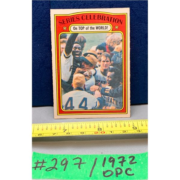 MLB Baseball Card - 1972 OPC Vintage Series Celebration #230