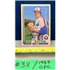 Image 1 : MLB Baseball Card - 1982 OPC Vintage Scott Sanderson