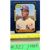 Image 1 : MLB Baseball Card - 1987 Leaf Vintage Ricky Henderson #191