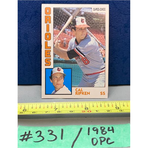 MLB Baseball Card - 1984 OPC Vintage Cal Ripken #363