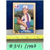 Image 1 : MLB Baseball Card - 1987 Vintage Randy St. Claire #467