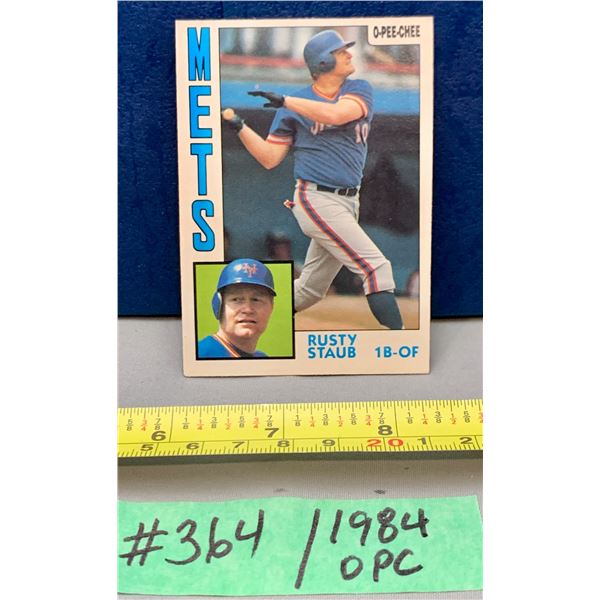 MLB Baseball Card - 1894 OPC Vintage Rusty Staub