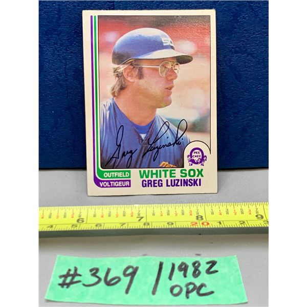 MLB Baseball Card - 1982 OPC Vintage Greg Luzinski