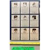 Image 2 : MLB Baseball Card - 9 x Babe Ruth Collection Cards Mint!