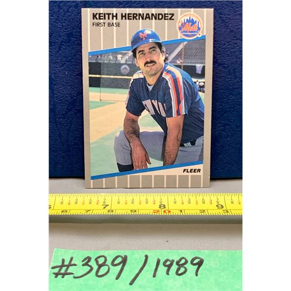 MLB Baseball Card - 1989 Vintage Keith Hernandez