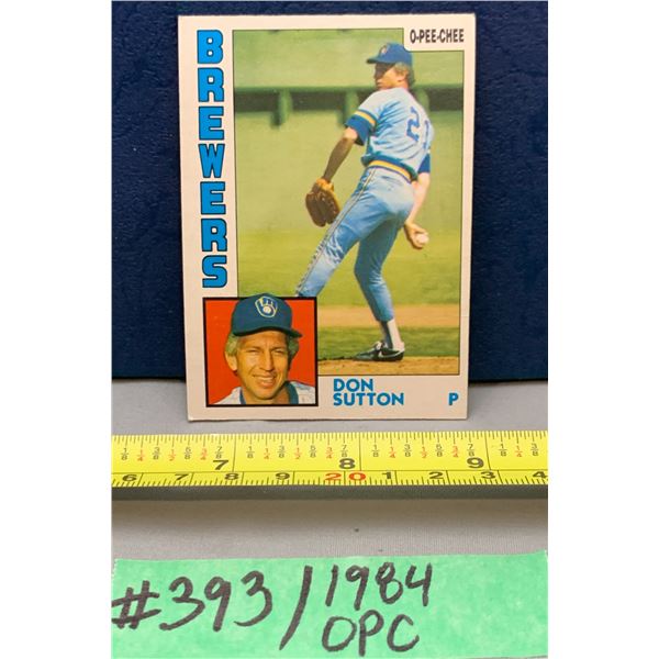 MLB Baseball Card - 1984 OPC Vintage Don Sutton