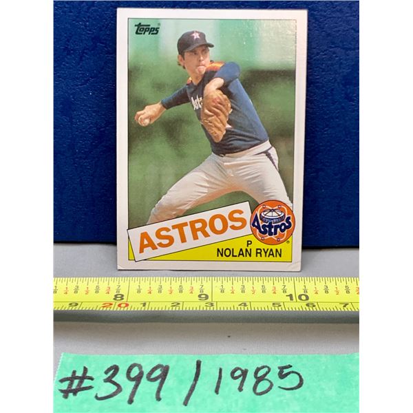 MLB Baseball Card - 1985 Vintage Nolan Ryan