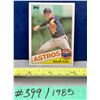 Image 1 : MLB Baseball Card - 1985 Vintage Nolan Ryan