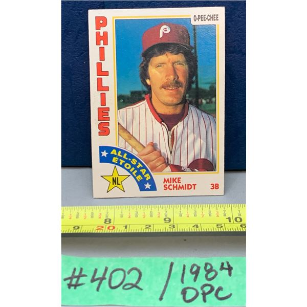MLB Baseball Card - 1984 OPC Vintage Mike Schmidt All Star