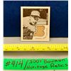 Image 1 : MLB Baseball Card - Ultra Rare Bowman Heritage Original Shibe Park Seat Ferris Fain Thick Card