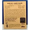 Image 4 : MLB Baseball Card - Ultra Rare Bowman Heritage Original Crosley Field Seat Hank Sauer Thick Card
