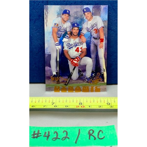 MLB Baseball Card - N.L. Dodgers Rookies of the Year 1992-1994 Rare Card