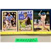 Image 1 : MLB Baseball Card - 3 x Rookie Cards