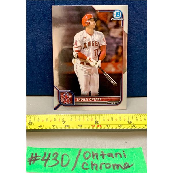 MLB Baseball Card - Shohei Ohtani 2022 Bowman Chrome Card! Rare!