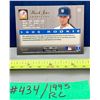 Image 2 : MLB Baseball Card - 1995 Derek Jeter Select Certified Rookie Chrome Card - RARE!