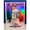Image 2 : MLB Baseball Card - Shohei Ohtani 2022 Topps Rainbow Chrome Stars of MLB Card! Rare!