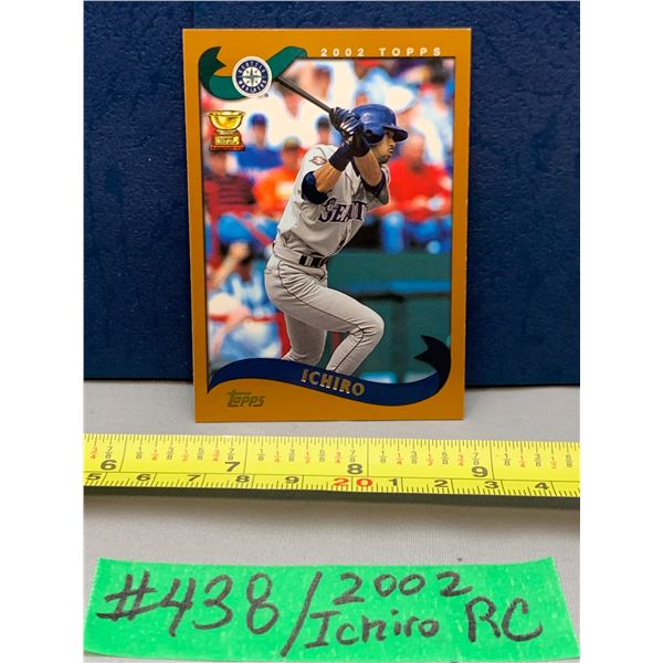 MLB Baseball Card - Very Rare 2002 Ichiro Topps Rookie Card!