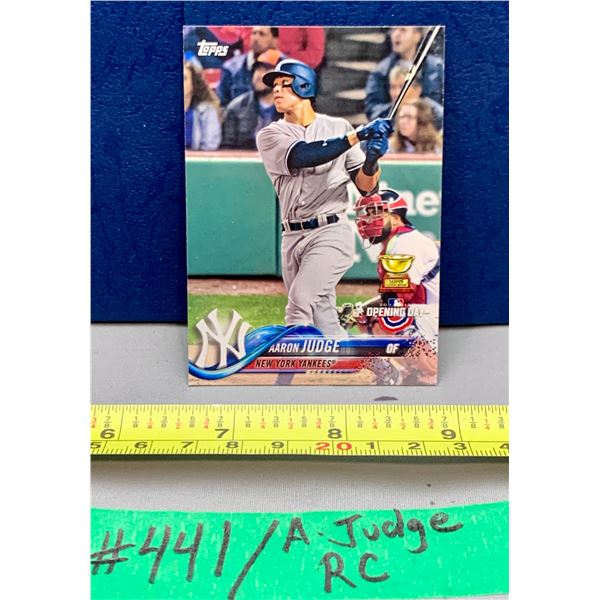 MLB Baseball Card - 2018 Aaron Judge Topps Opening Day Rookie Card