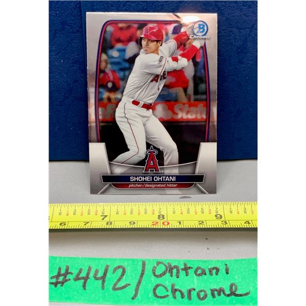 MLB Baseball Card - Shohei Ohtani 2023 Bowman Chrome Card! Rare!
