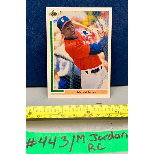 MLB Baseball Card - 1991 Michael Jordan Rare White Sox Upper Deck Rookie Card