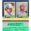 Image 1 : MLB Baseball Card - Toronto Blue Jays 1981 Buck Martinez & Roy Lee Jackson